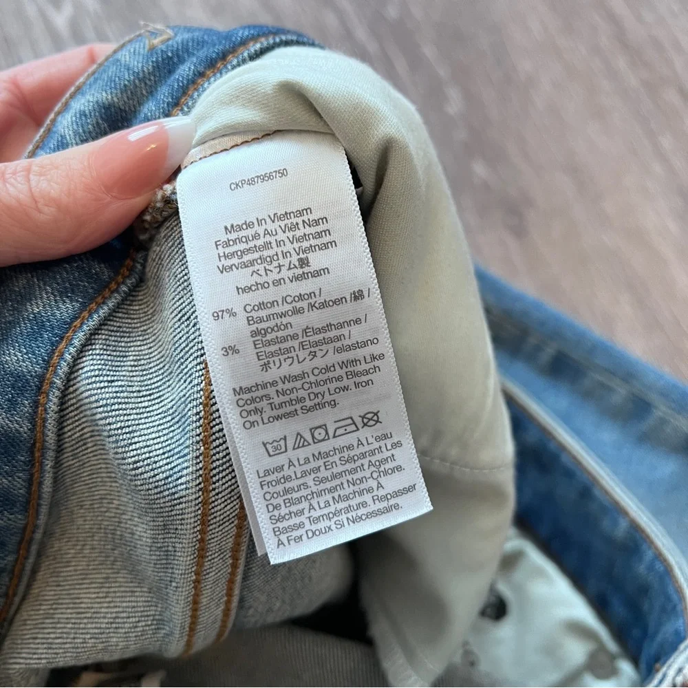 Madewell curvy kick out‎ jeans